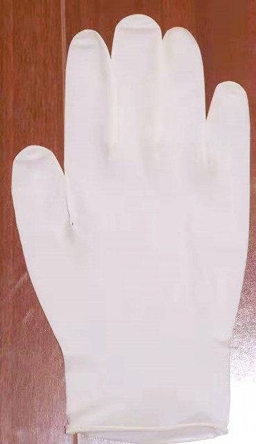 White Nitrile Examination Gloves
