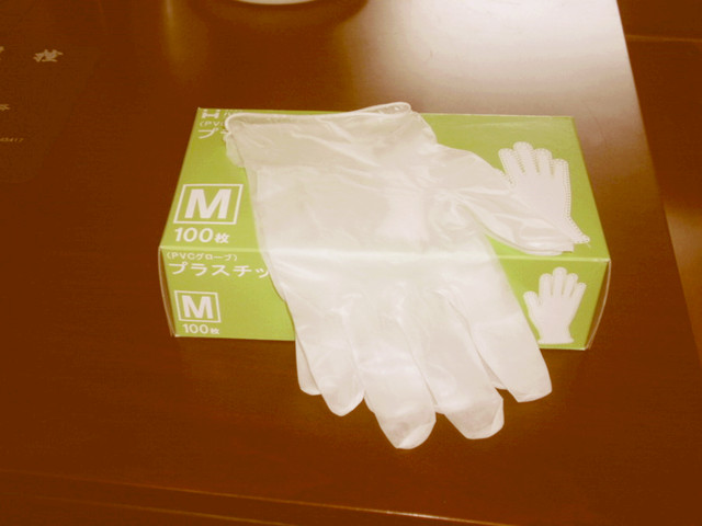 Transparent Vinyl Gloves